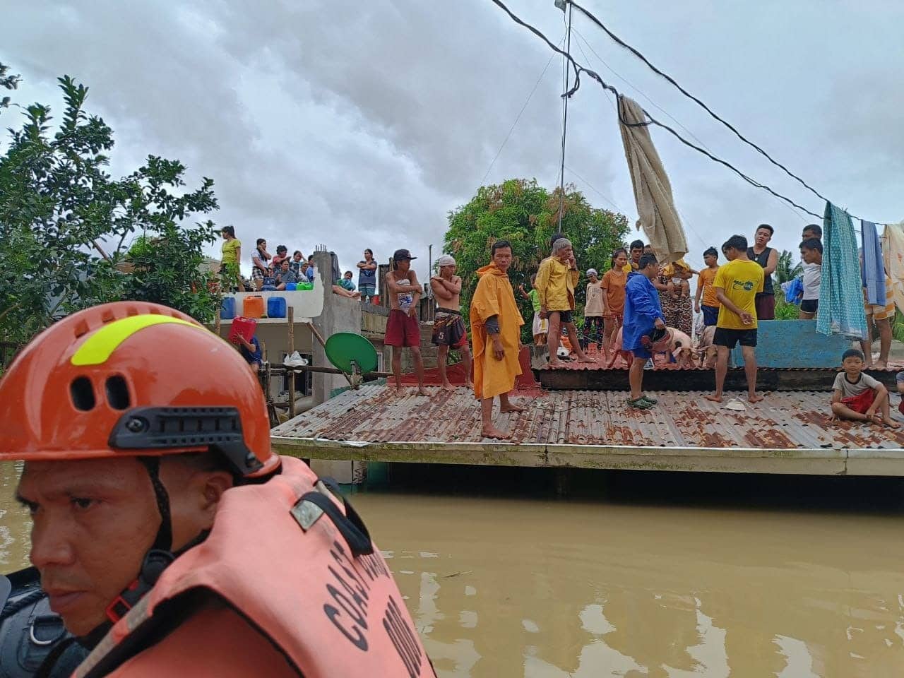 Villages in Bicol still submerged as Kristine dumps record rainfall
