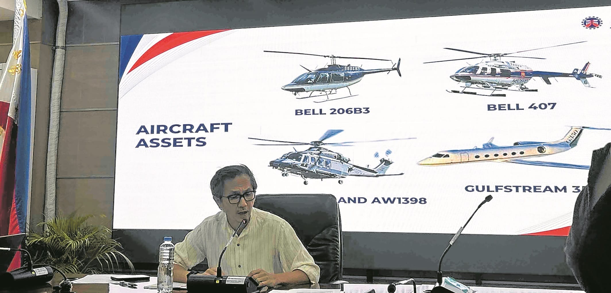 Dizon alerts 3 probe bodies to Co’s ‘air assets’