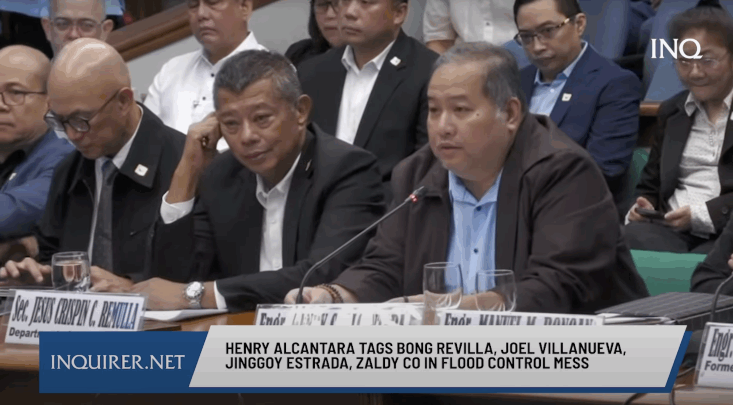 WATCH: Alcantara links 3 lawmakers, former senator to flood control mess