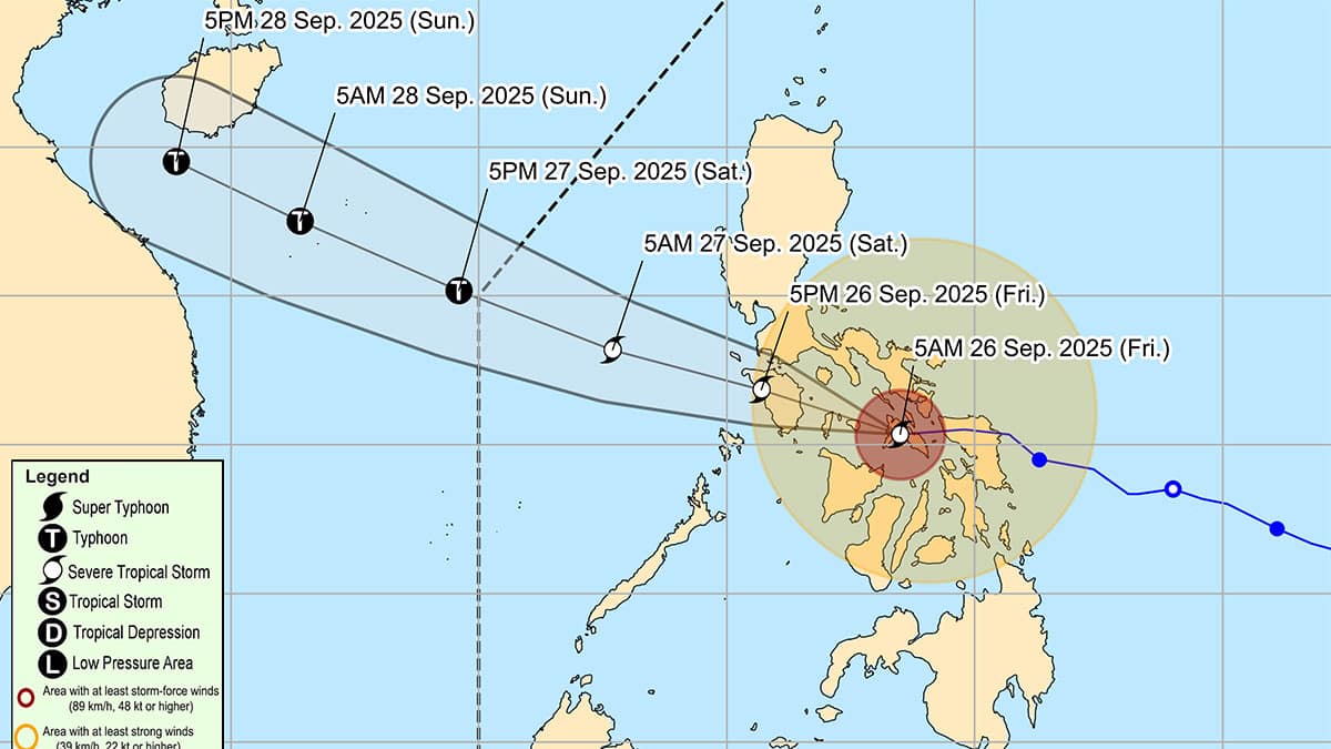 Pagasa: STS Opong speeds up as it approaches Romblon
