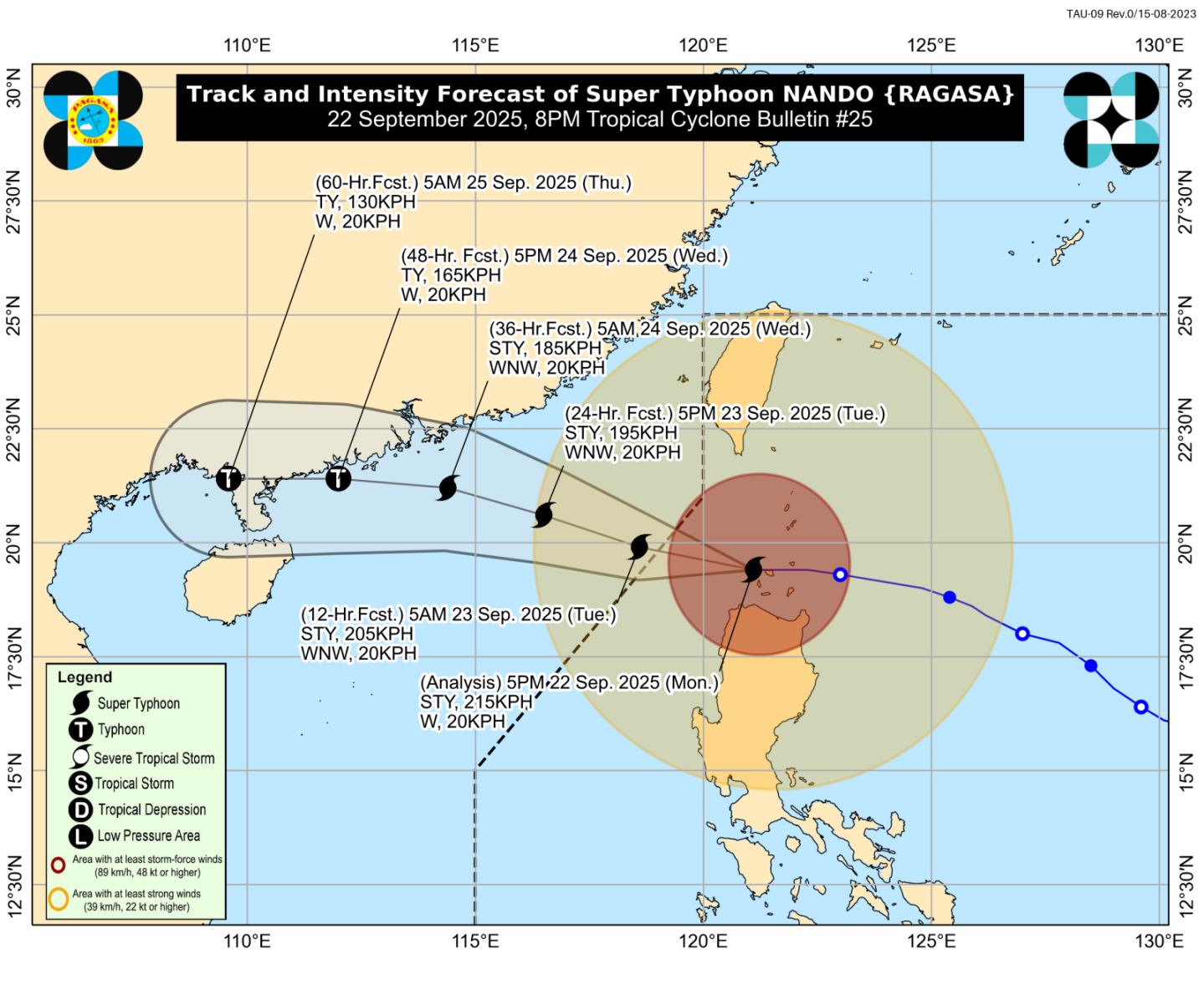 Super typhoon moving away from PH; Signal No. 4 in 3 areas