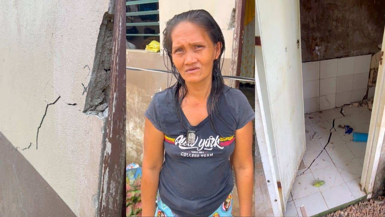 WATCH: Mother recalls saving her children during 6.9 magnitude quake in Cebu