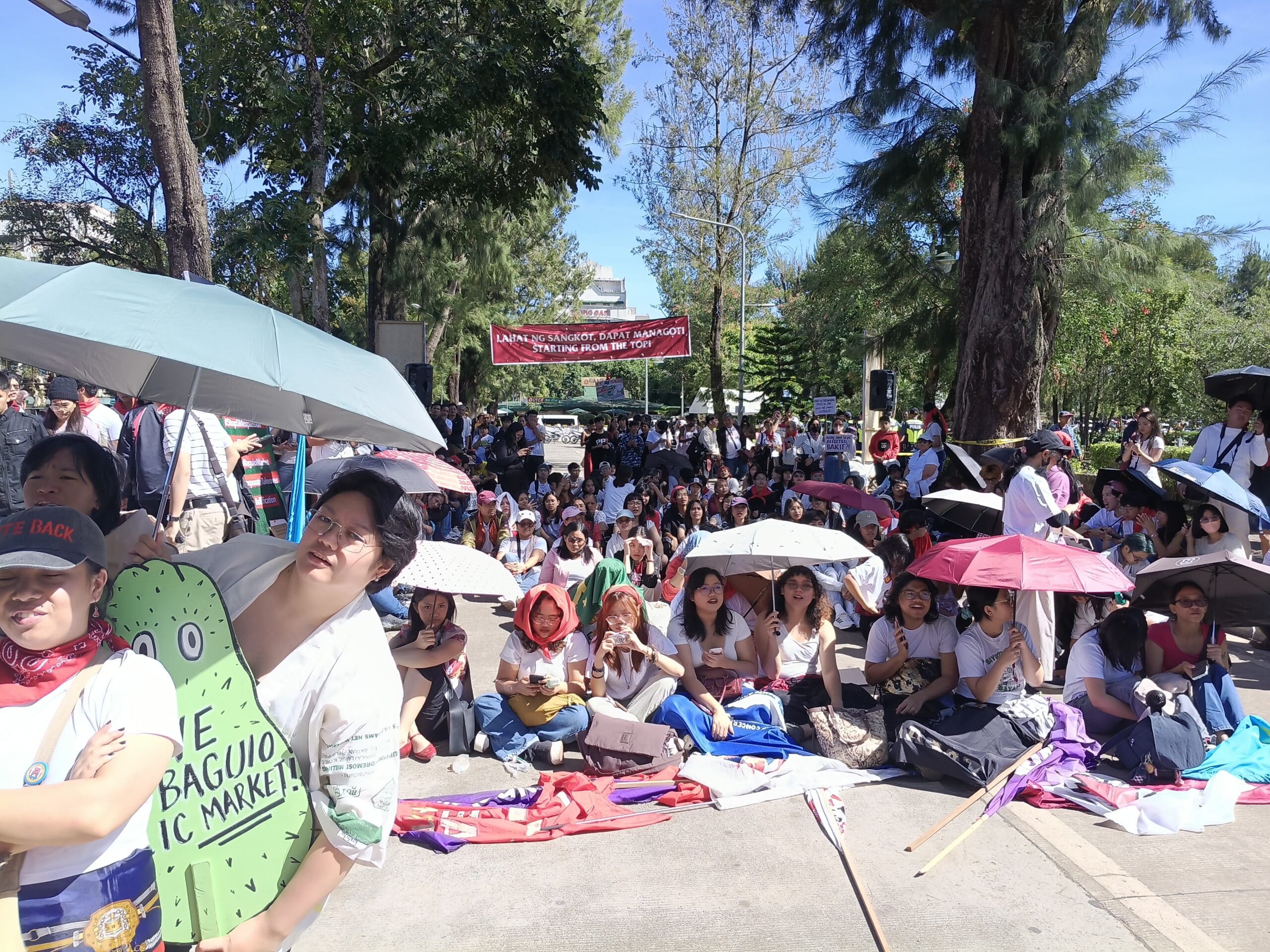 Hundreds of youths gather for Baguio leg of 2nd Trillion Peso March
