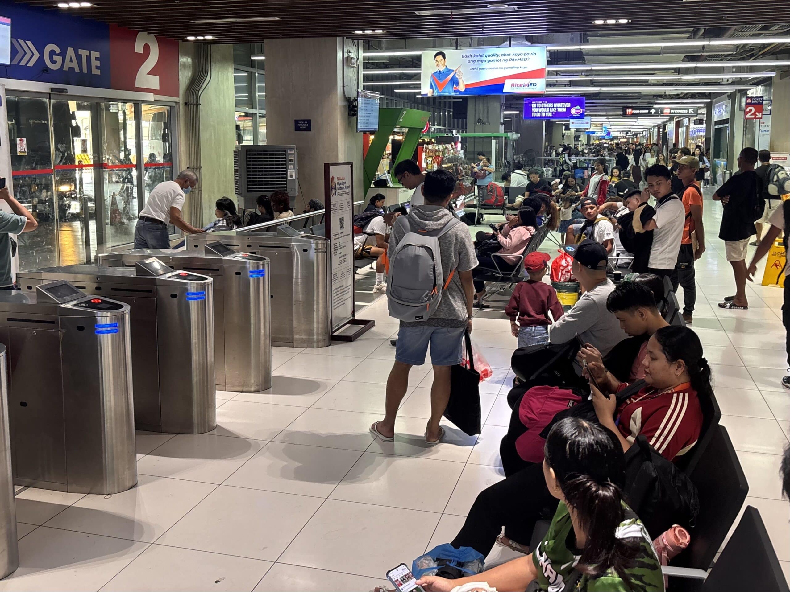 Over 42,000 passengers travel via PITX on morning of All Saints’ Day