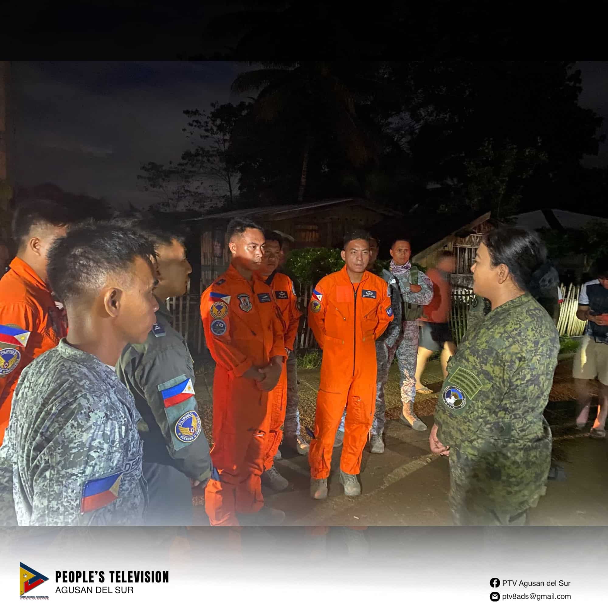 Probe team arrives at Agusan del Sur helicopter crash site