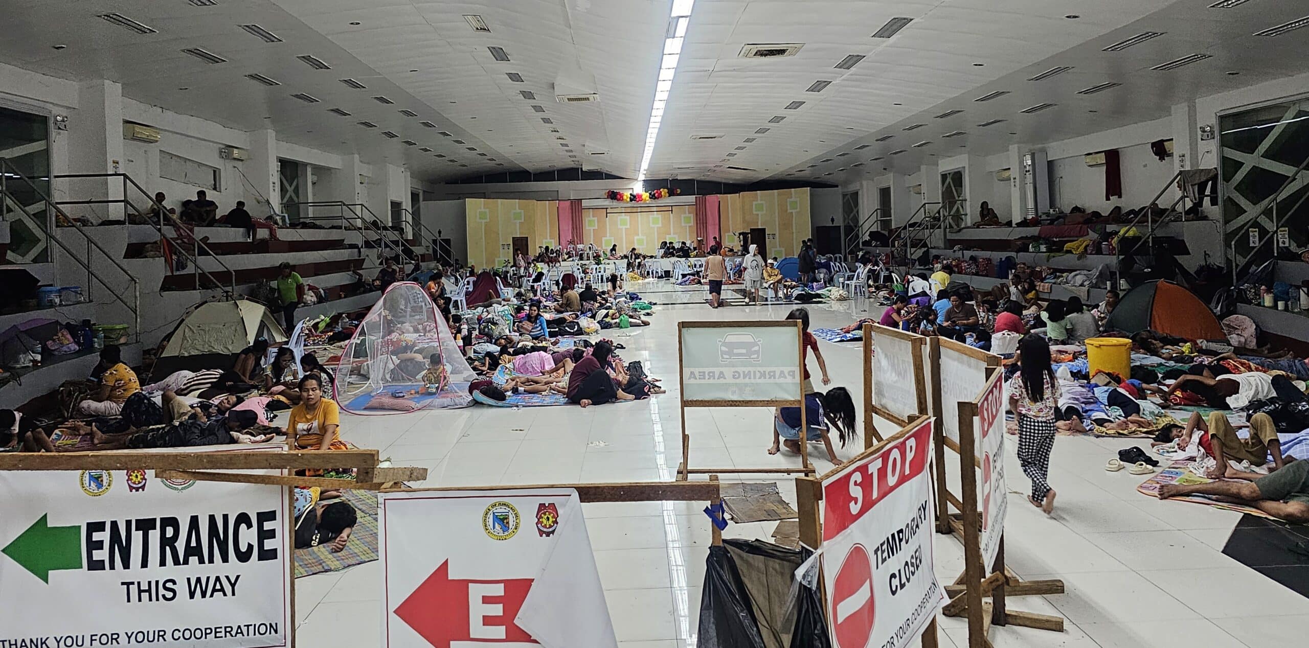 Tandag City imposes forced evacuation from high risk areas due to Tino