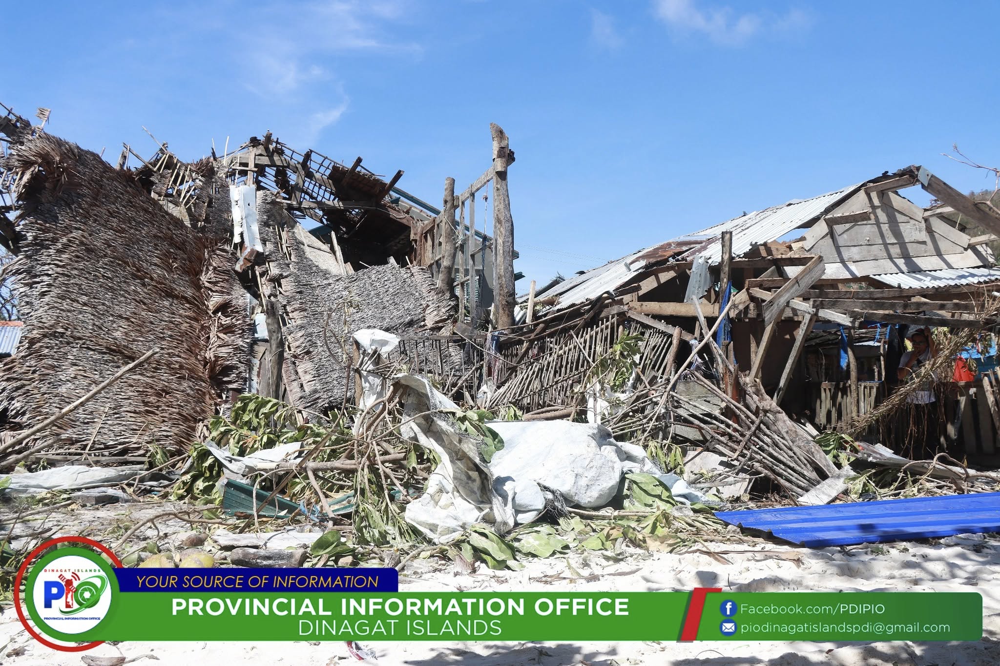 Dinagat reels from Tino, braces for Typhoon Uwan next