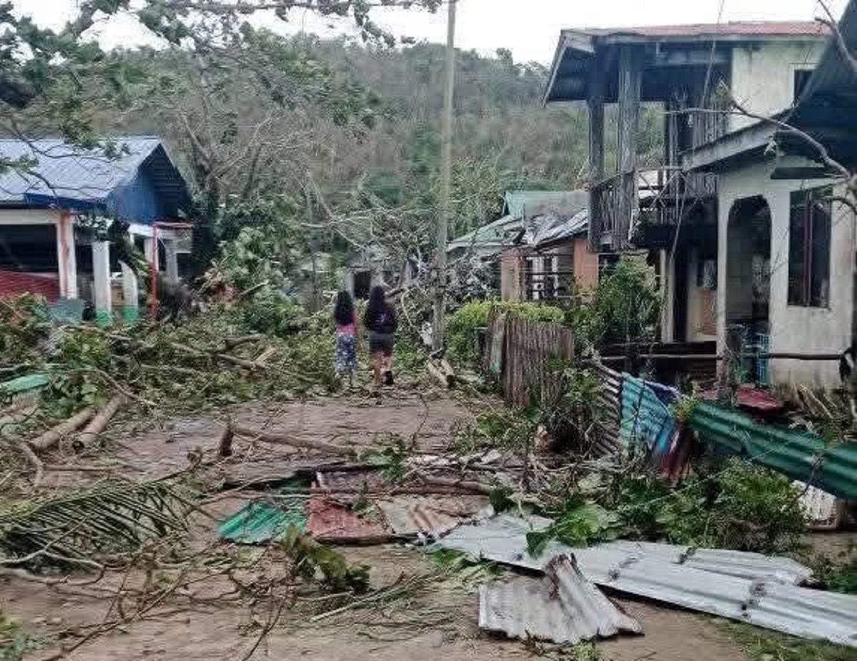 Eastern Samar town placed under state of calamity due to Tino