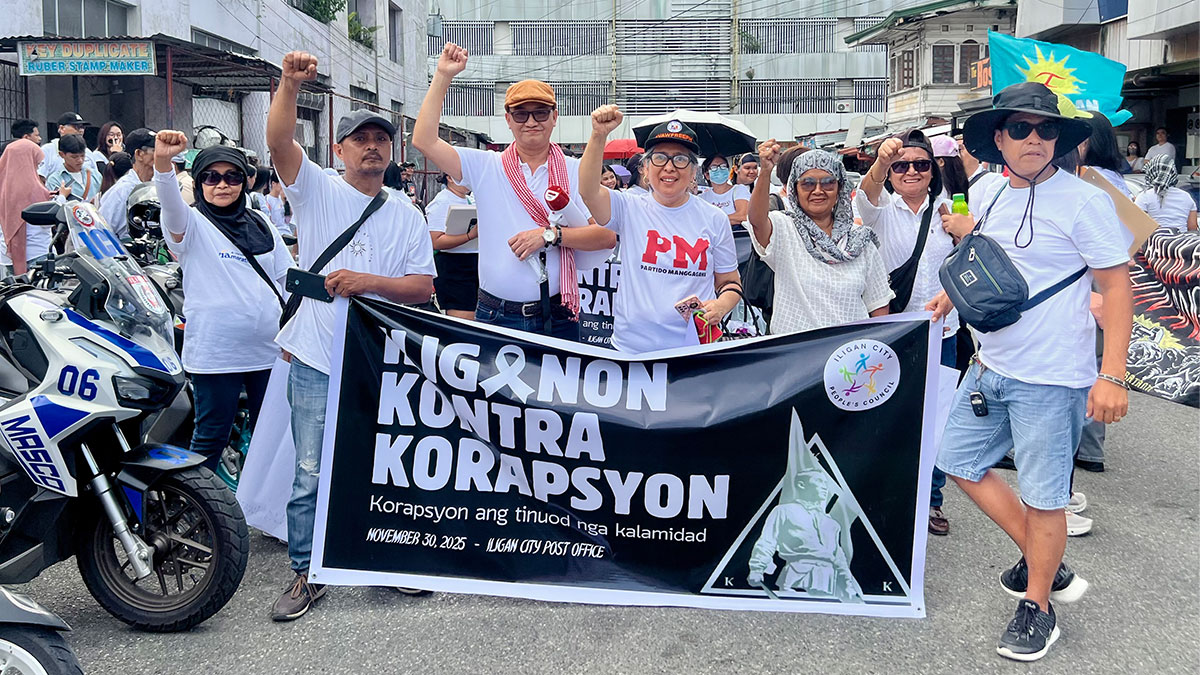 Iligan City bishop leads rally in ‘courageous show of righteous anger’