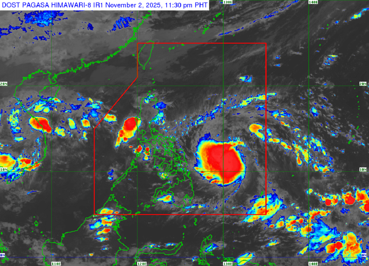 Tino strengthens to severe storm