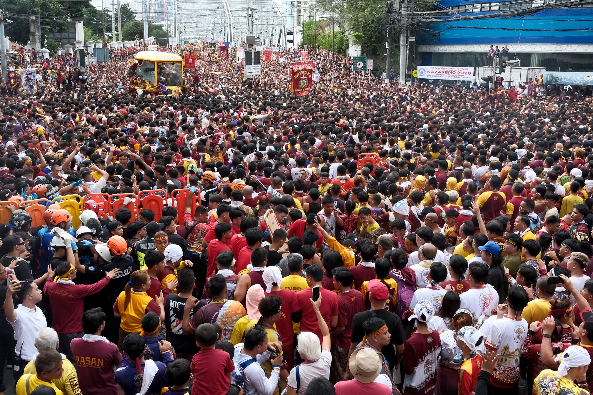 Officials: Nearly 1M take part as Nazareno 2026 continues