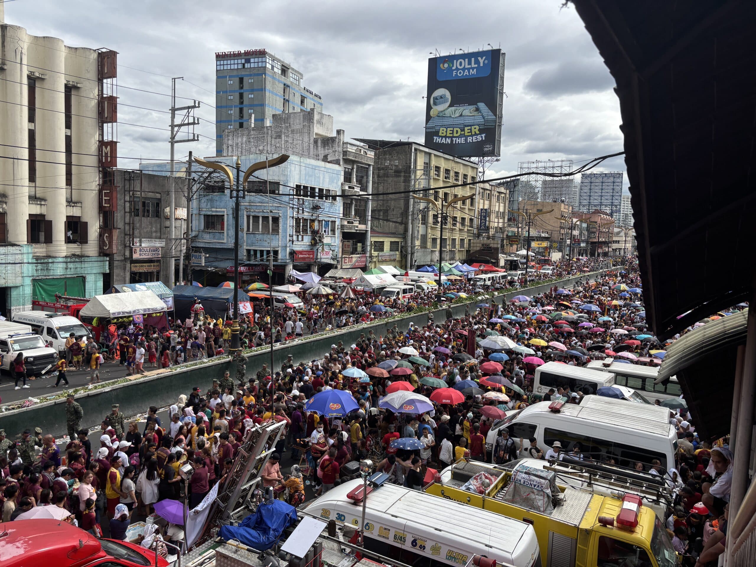Nazareno 2026: Quiapo church 22nd fiesta Mass draws 35,000 — MDRRMO